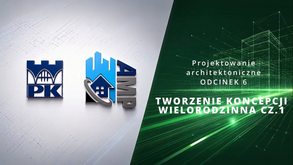 Budynek wielorodzinny – szkic formy i zagospodarowania