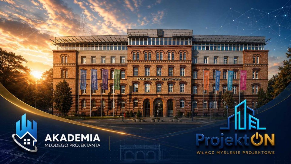 Patronat JM Rektora PK oraz Dziekan WIL nad Akademią Młodego Projektanta i ProjektON