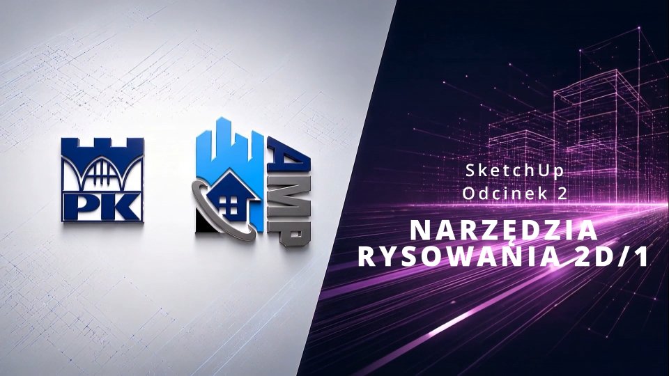 Podstawowe narzędzia rysowania w SketchUp