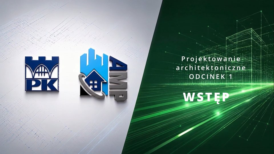 Projektowanie architektoniczne – wstęp